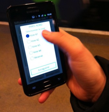 Sonorisation mobile RER B