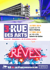 Rue des Arts RER B Aulnay-sous-Bois