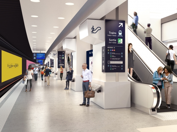 Coup De Jeune Pour L espace RER De La Gare Du Nord coup-de-jeune-pour-l-espace-rer-de-la-gare-du-nord