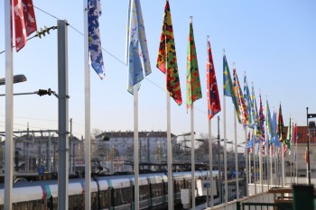 RER B Gare du Bourget COP21