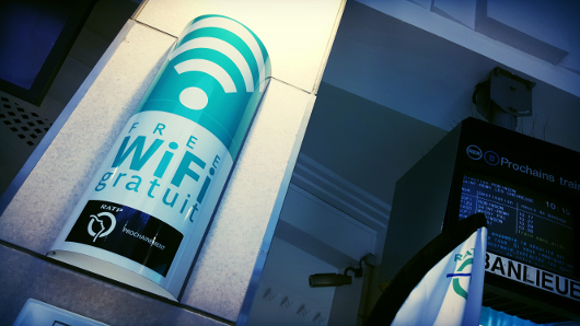Borne WIFI à Cité Universitaire