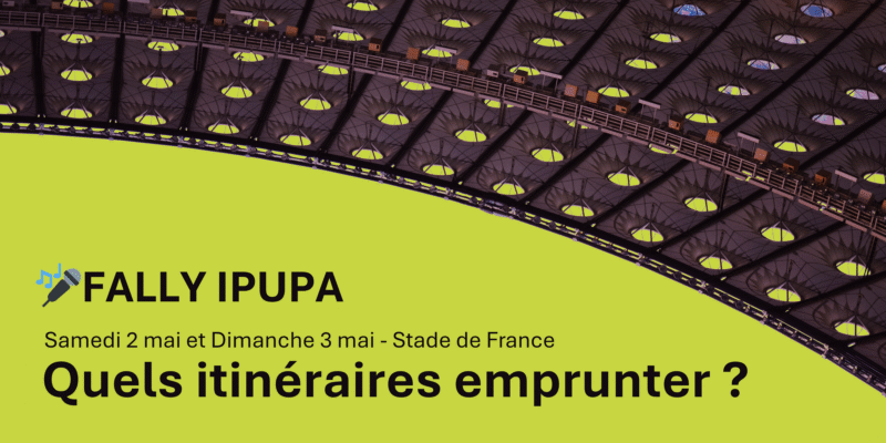 Concerts Fally Ipupa - Samedi 2 mai et Dimanche 3 mai 2026