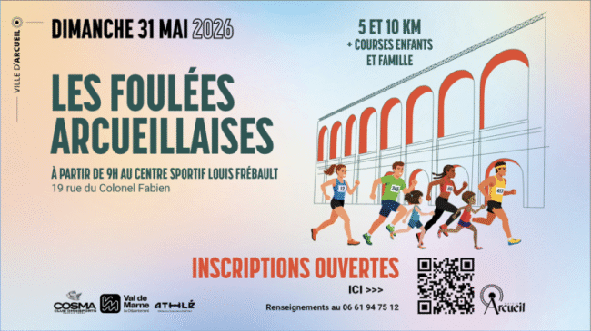 RER B : Foulées arcueillaises du 31 mai 2026