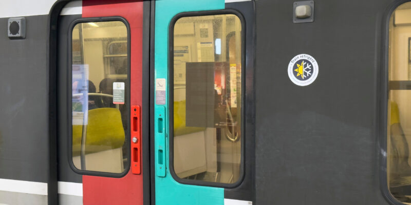 RER B : rame réfrigérée