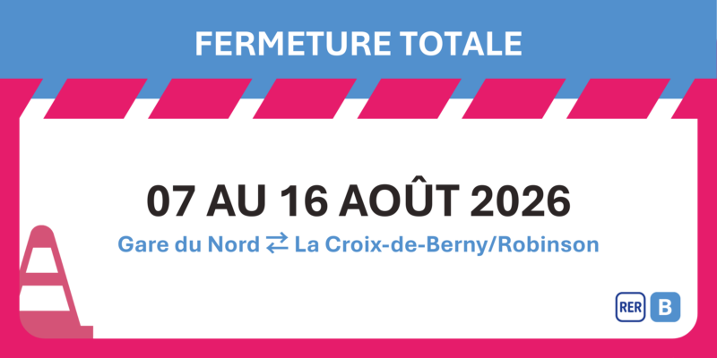 Travaux été RER B