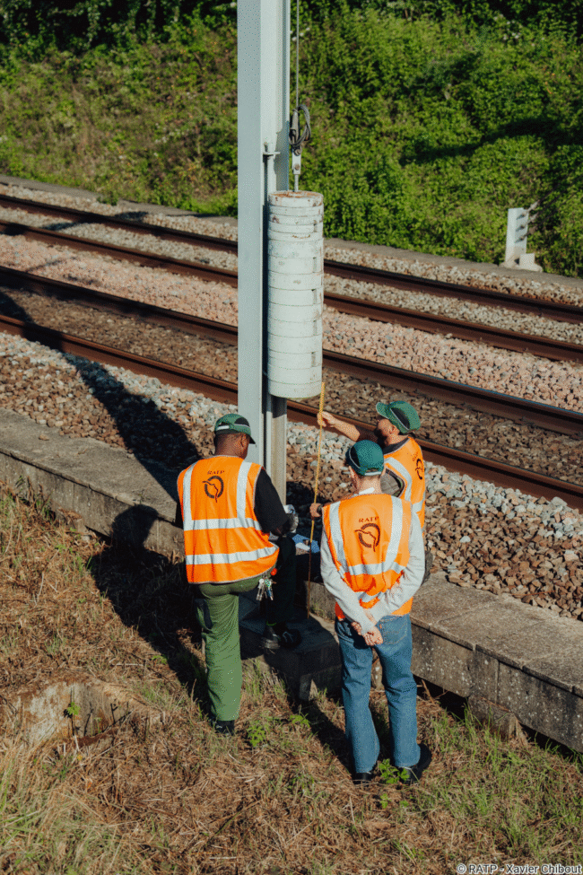 RER B - Dispositif de surveillance sur les voies du RER lors des fortes chaleurs