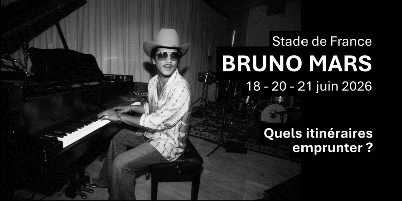 Concerts Bruno Mars au Stade de France Juin 2026