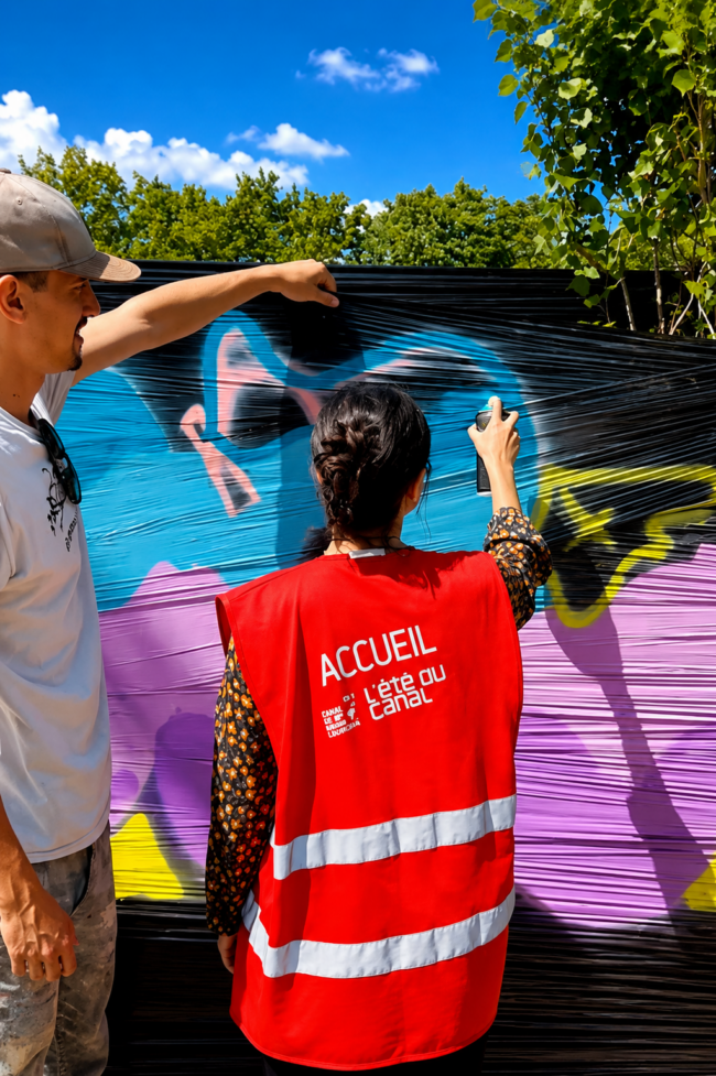 RER B : été du canal graff