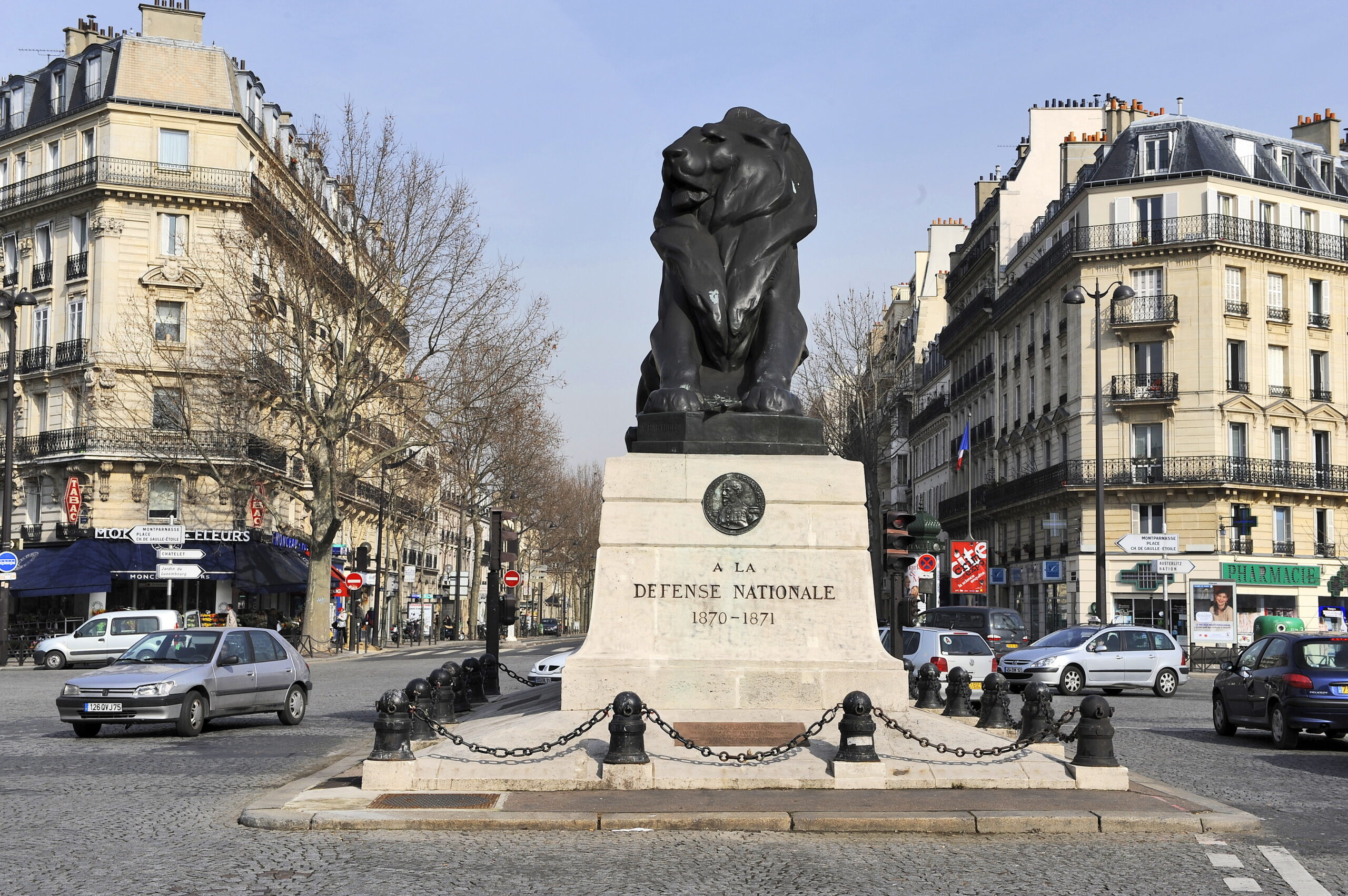 Le Lion de Belfort à Denfert-Rochereau