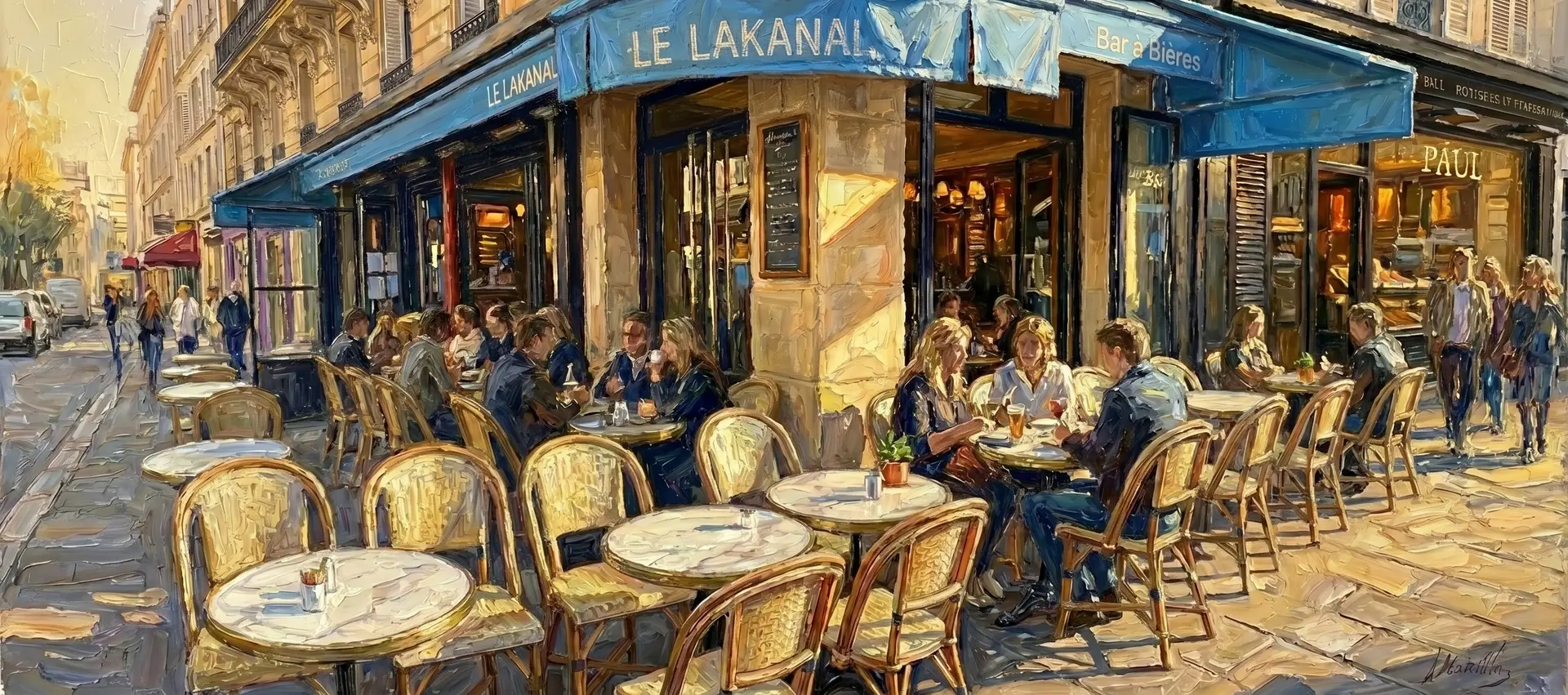 Le Lakanal sur la place Denfert-Rochereau à Paris