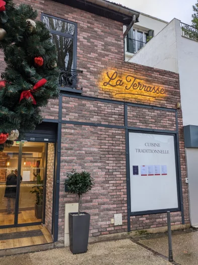 Le restaurant La Terrasse à Aulnay-sous-Bois